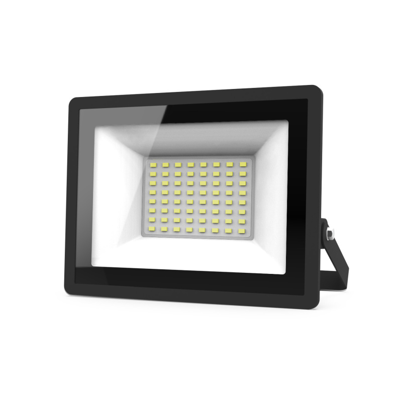 Прожектор светодиодный ДО-50 Вт 4475 Лм 4000К IP65 200-240 В черный LED Elementary Gauss GAUSS 613100250