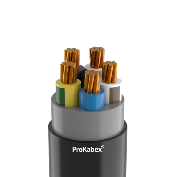 Кабель силовой ВВГнг(А)-LS 5*50 мс(N,PE)-0,66 Кабэкс ТХМ00209002