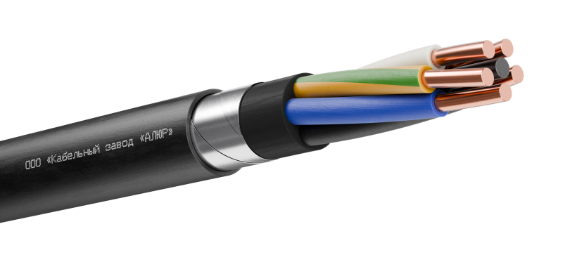 Кабель силовой ВБШвнг(А)-LS 5х4 (N.РЕ)-0.66 однопроволочный АЛЮР 00-00003481