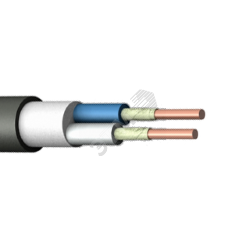 Кабель силовой ВВГнг(А)-FRLS 2х2,5 ок (N)-0,66 ТРТС Элкаб 14332