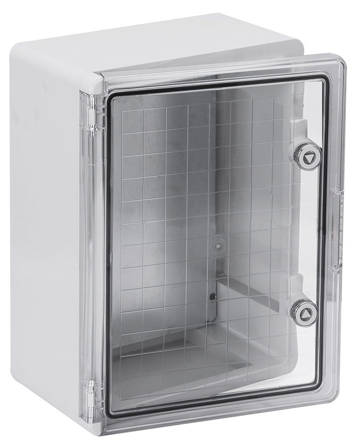 Корпус пластиковый ЩМПп 400х300х170мм прозрачная  дверь  УХЛ1 IP65 IEK MKP92-N-403017-65