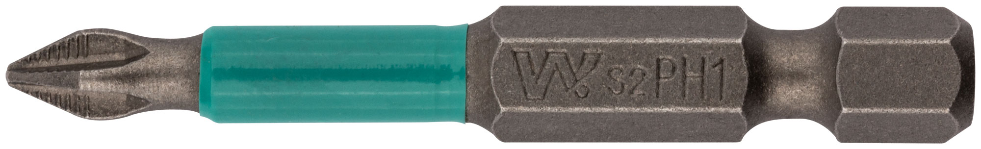 Биты 10 шт, сталь S2, с насечкой, ''Профи'' РН 1 х 50 мм WhirlPower 57576