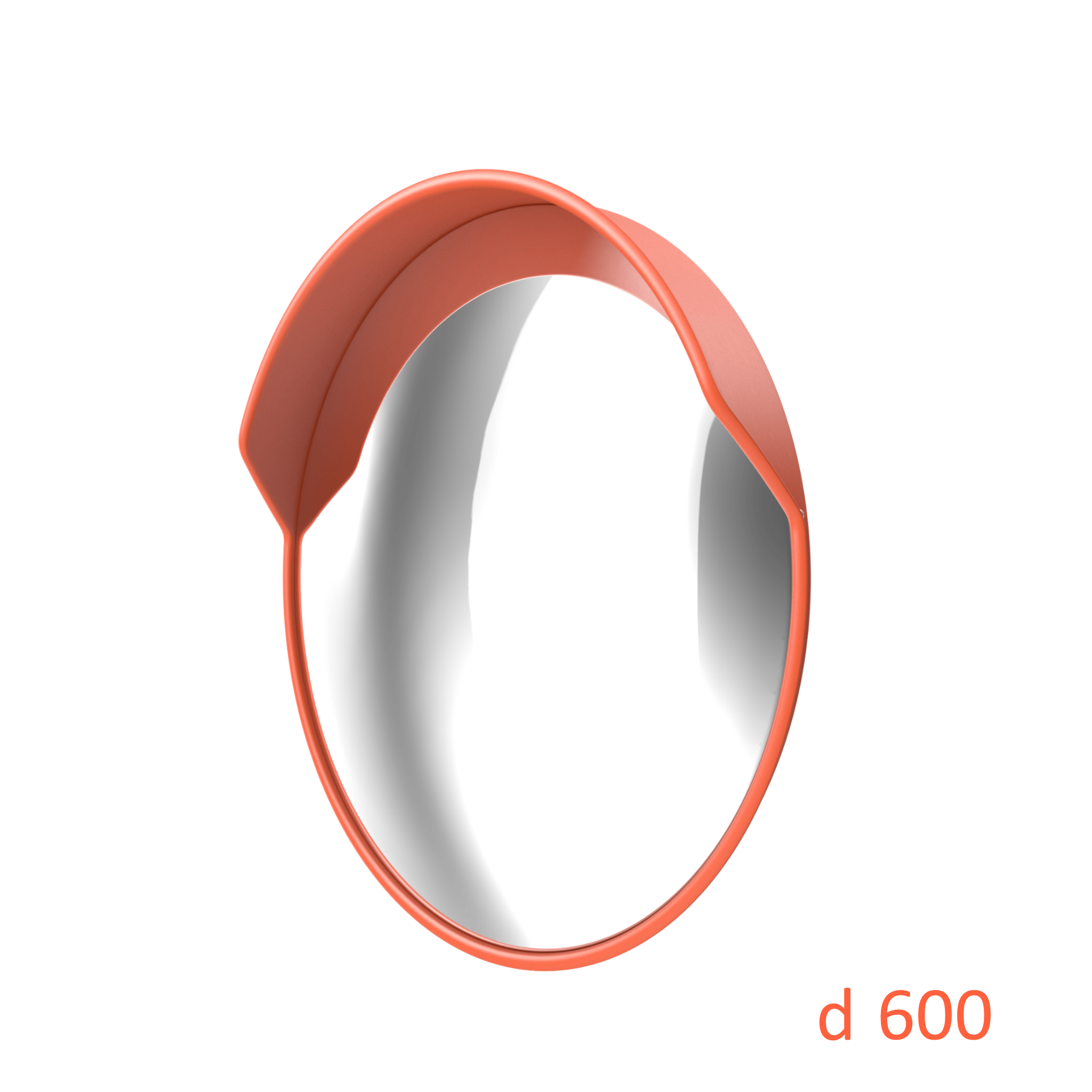 Зеркало дорожное с защитным козырьком d-600 мм ТЕХНОЛОГИЯ 00000000514