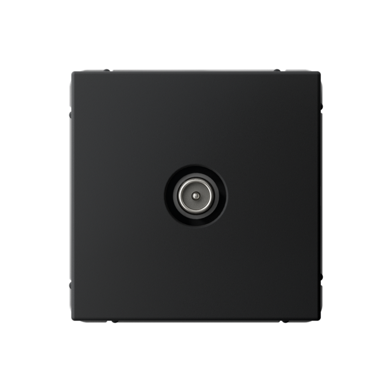 ARTGALLERY TV розетка проходная 4DB, механизм, карбон Systeme Electric GAL001092