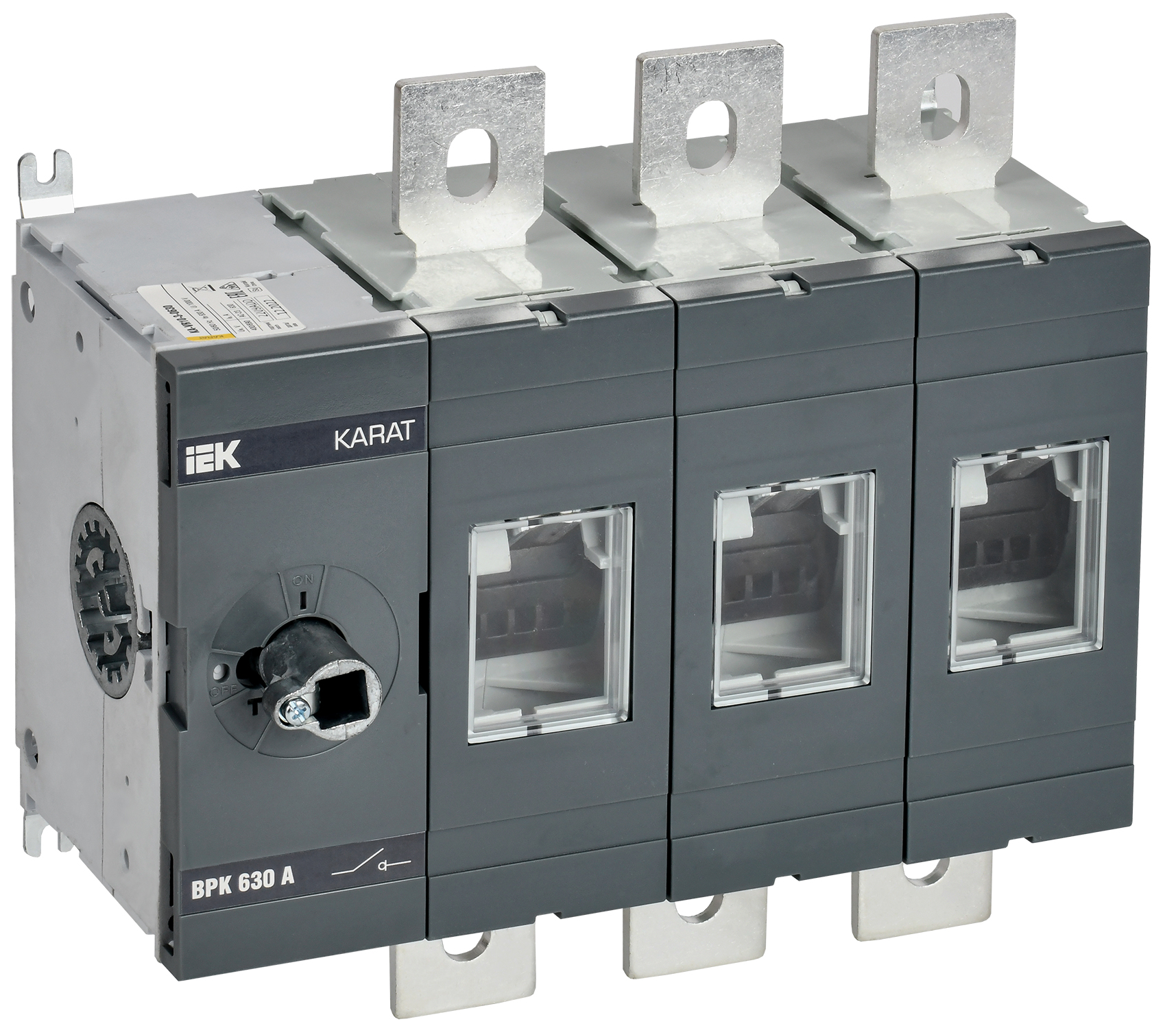 KARAT Выкл-разъед. ВРК без рукоятки 3P 630А IEK KA-VR10-3-0630
