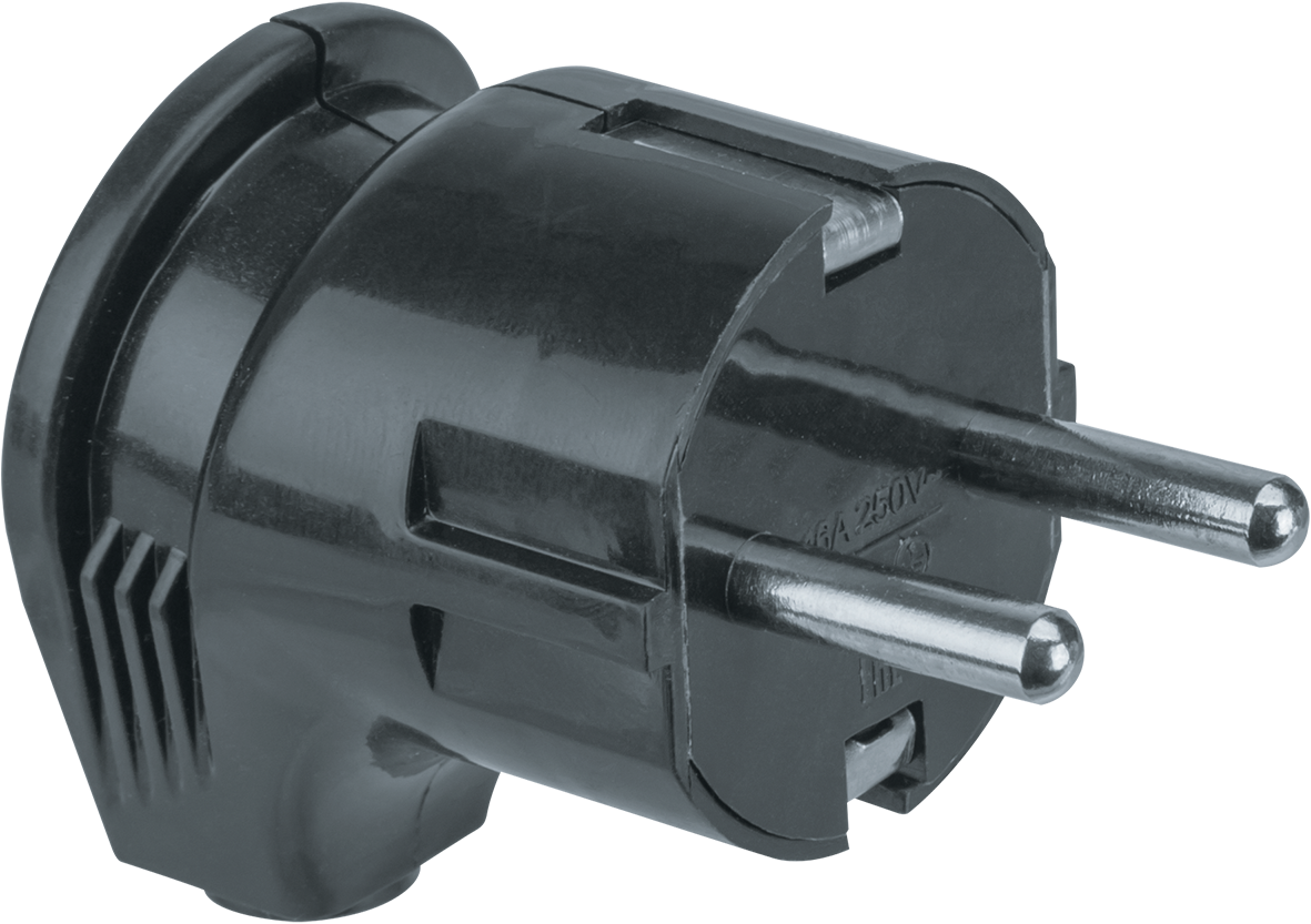 Вилка Navigator 61 363 NCA-PL04-16A-E-BL угловая с заземлением черная Navigator Group 20655