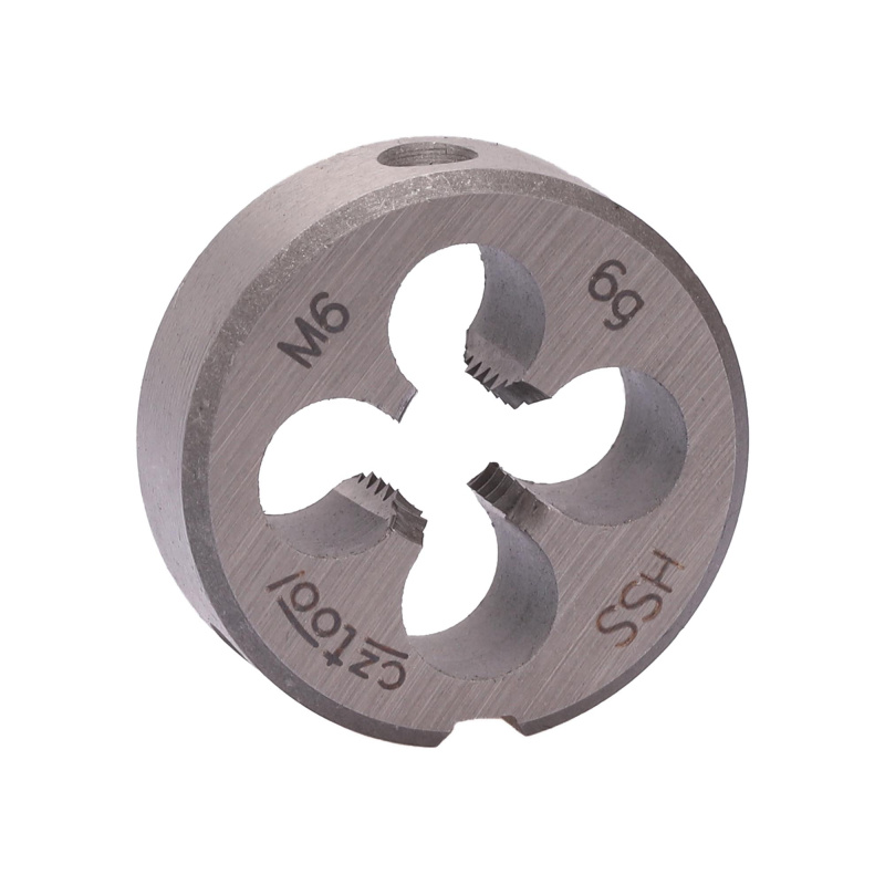 Плашка М 6,0х1,0 DINEN22568 HSS 6g 20х7мм (CzTool) Bucovice 240060