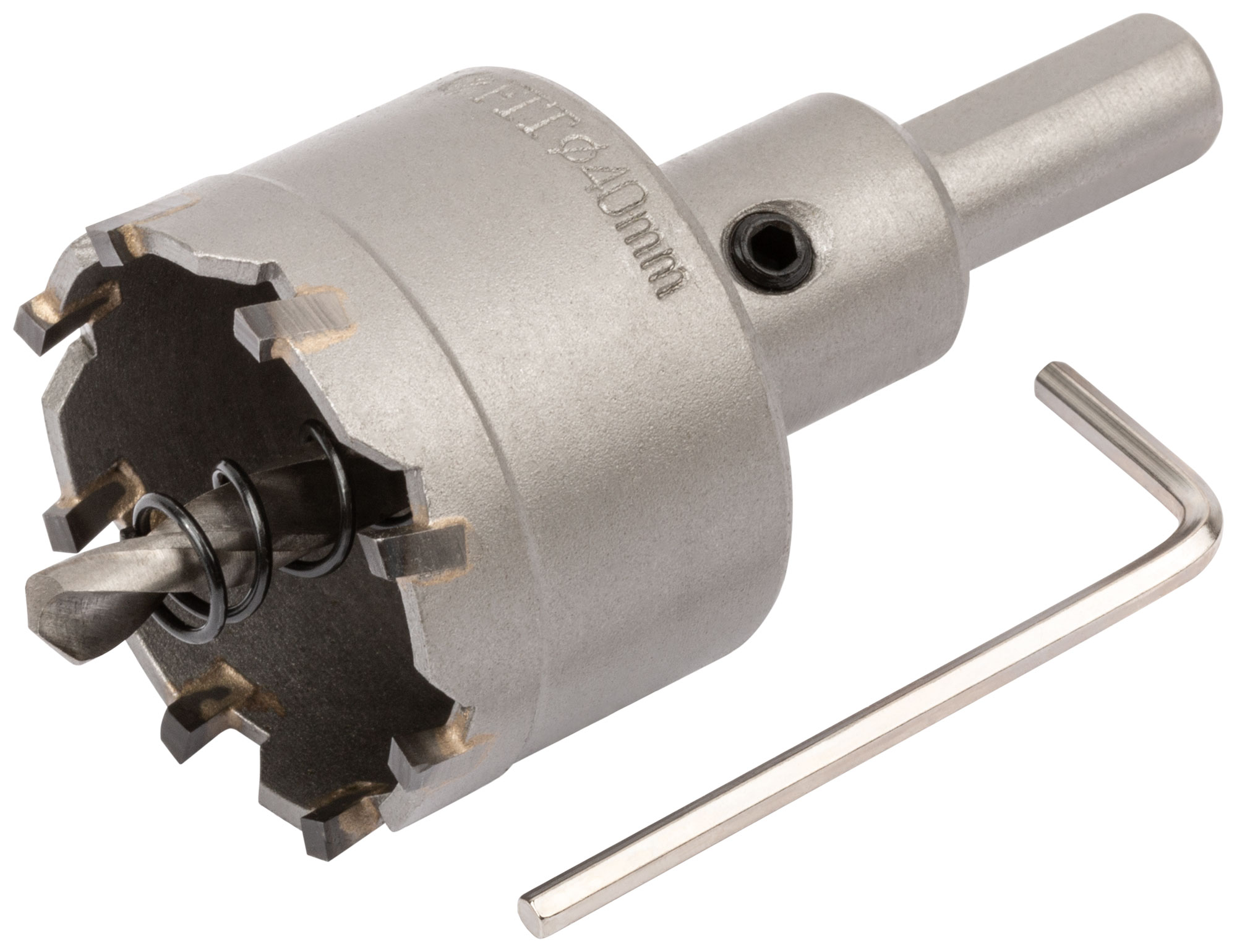 Коронка кольцевая с карбидными вставками Профи (для отверстий в нержавеющей стали) 40 мм (36840) FIT 36840