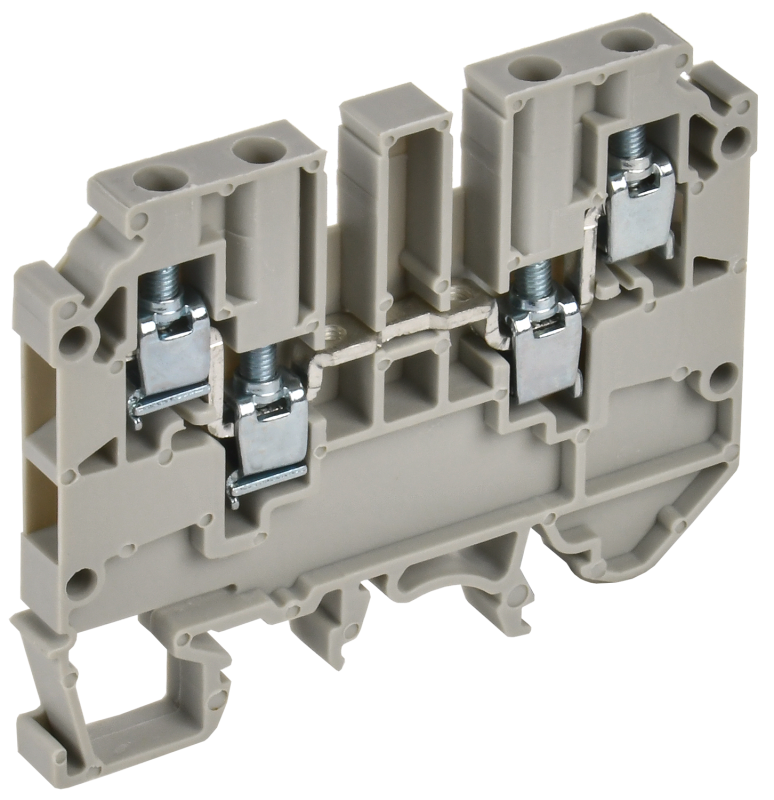 Колодка клеммная CTS-MC 4 вывода 4мм2 серая IEK YCT12-00-4-K03-004