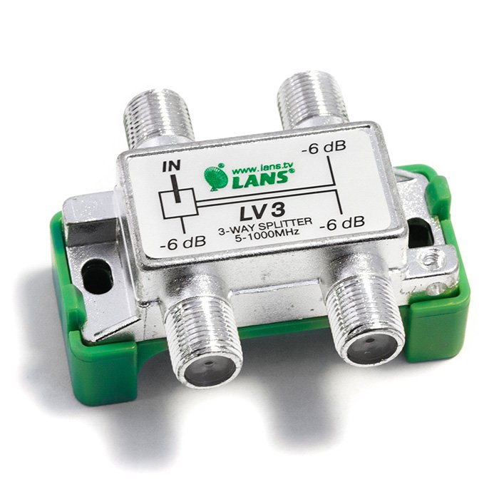 ТВ-делитель 1-3 LANS 9831496