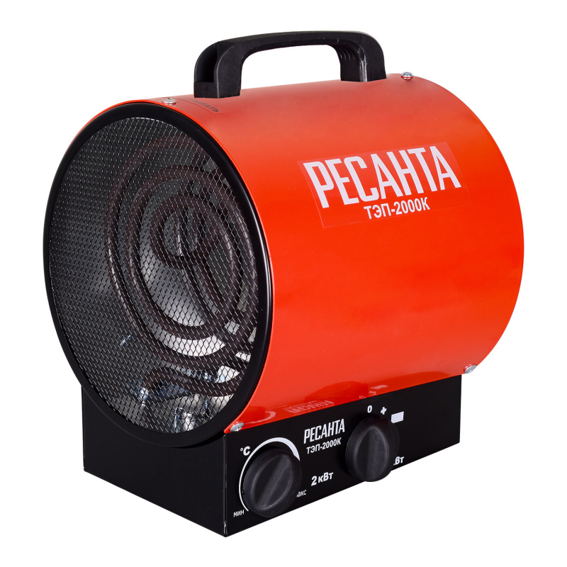 Пушка тепловая электрическая ТЭП-2000К (круглая) Ресанта 67/1/7