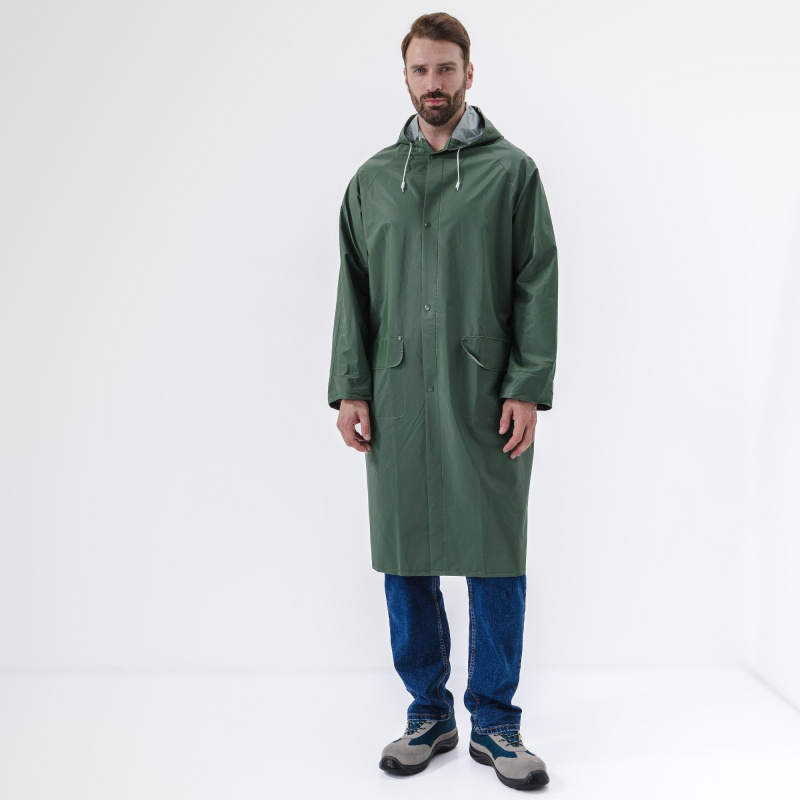 Плащ влагозащитный МА305 , зеленого цвета, размер M Delta Plus MA305VETM2