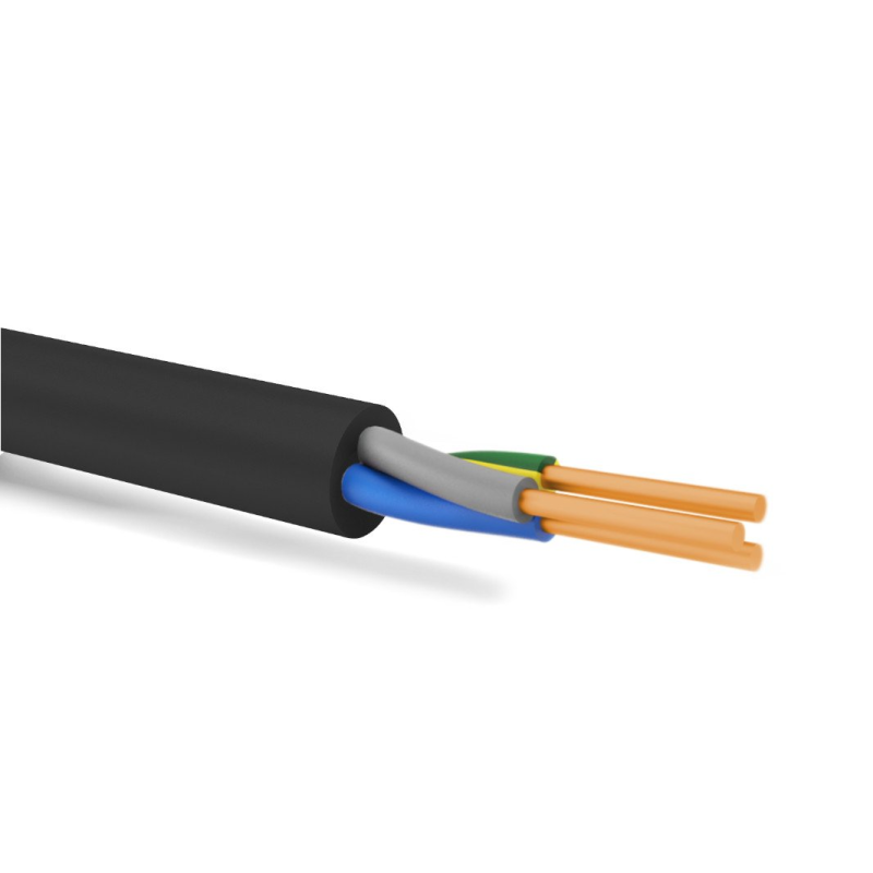 Кабель силовой ВВГнг(А)-LS 3х1,5(ож)-0,66 100м Энергокабель ЭИЗМ1011297