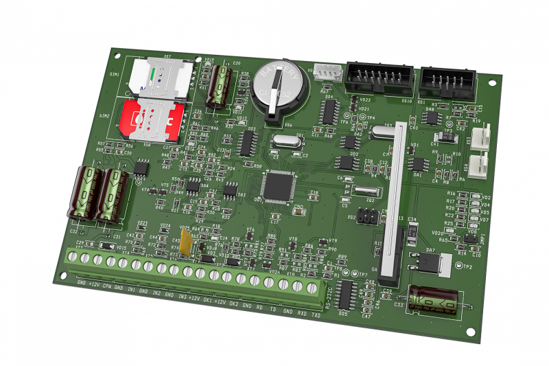 Панель контрольная Контакт GSM-5-RT3 для Болида Ритм 102450103