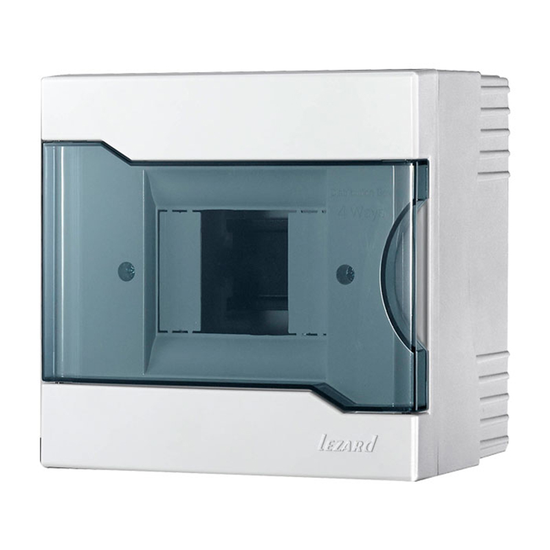 Бокс с прозрачной крышкой ЩРН-П-4 для наружной уст. 4-х модульных устройств Lezard 730-2000-004 NEW 730-2000-004 NEW