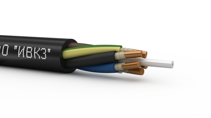 Кабель силовой ВВГнг(А)-FRLS 5х6 ок (N,РЕ)-0,66 ТРТС Ивановский кабельный завод 00-00019213