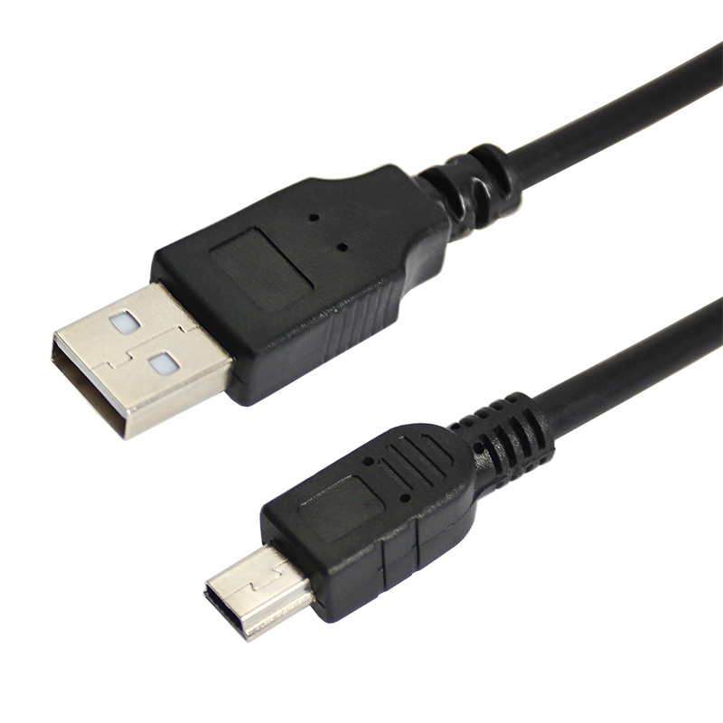 Кабель mini USB - USB A 0.2 метра, черный REXANT 18-1131-2