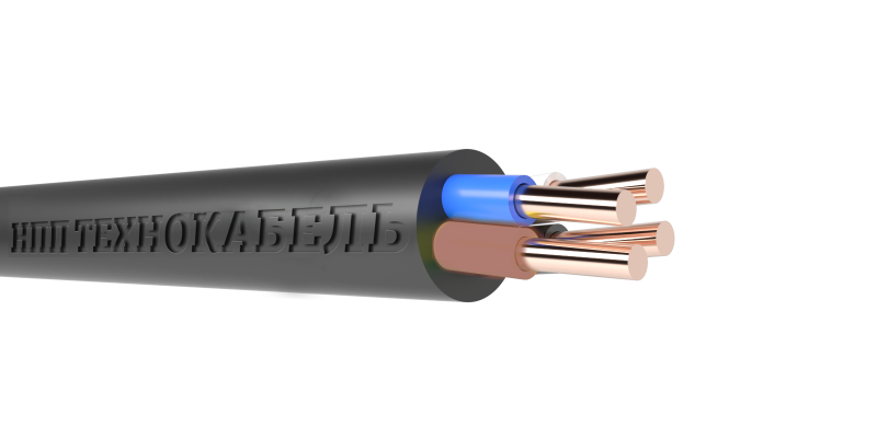 Кабель силовой ВВГнг(А)-LSLTx 4х1.5 ок(N)-0.660 ТРТС Технокабель НПП 00-00148538