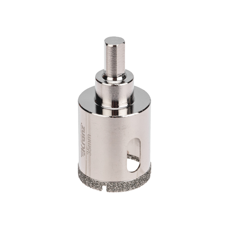 Коронка алмазная 35 мм по керамограниту с центровочным сверлом Kranz KR-92-0011