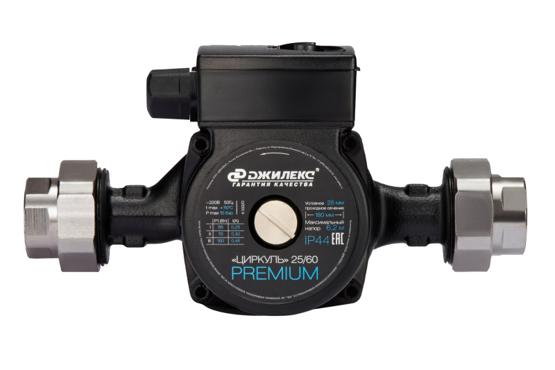 Насос циркуляционный Циркуль PREMIUM 25/60 Джилекс 2561