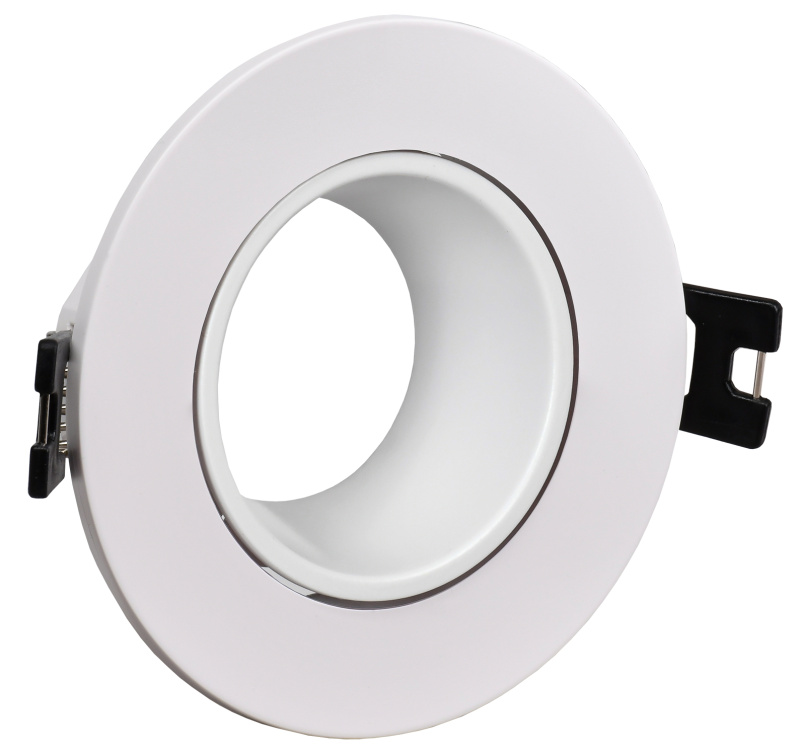 LIGHTING Светильник 4104 встраиваемый под лампу MR16 круг пластиковый белый IEK LT-UVB0-4104-GU05-1-K01 LT-UVB0-4104-GU05-1-K01