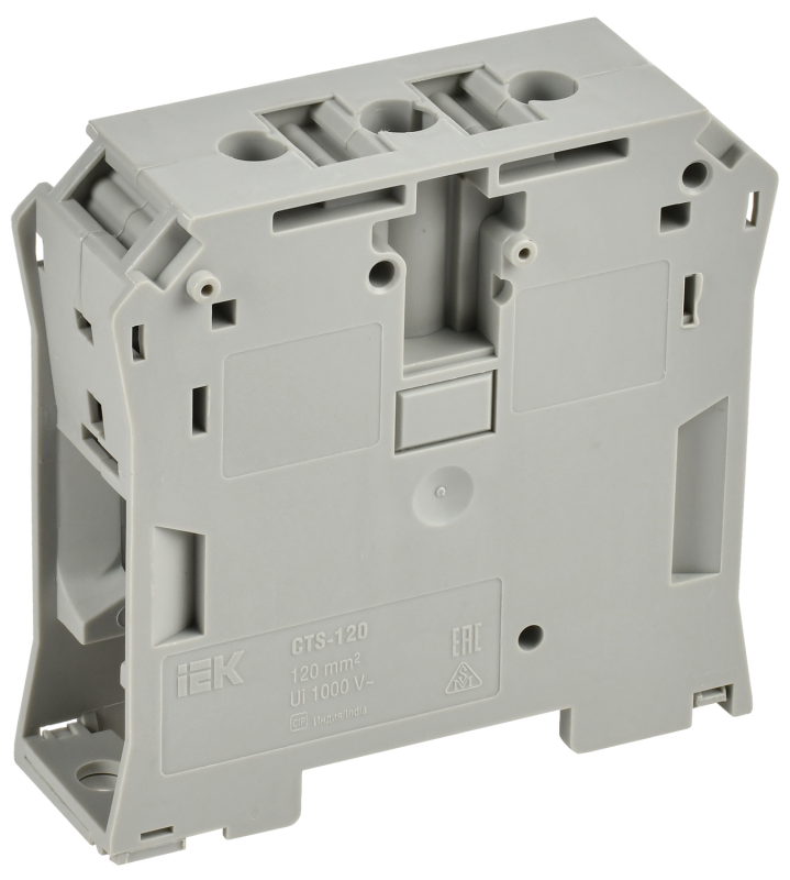 Колодка клеммная CTS 120мм2 серая IEK YCT10-00-K03-120