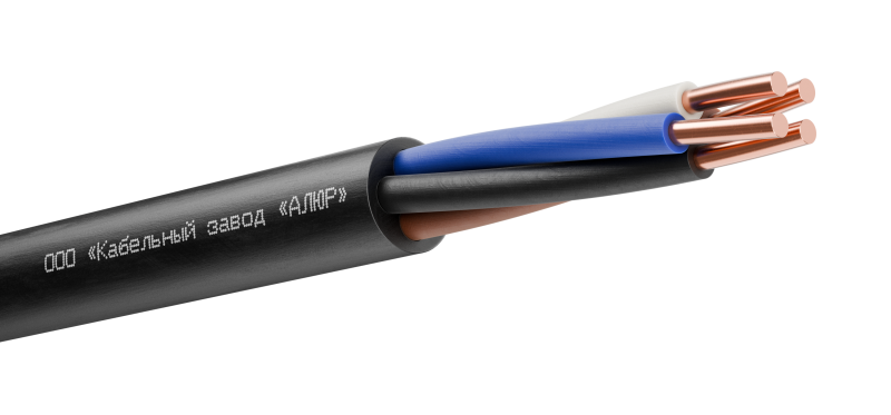 Кабель силовой ВВГнг(А)-LS 4х1.5 (N)-0.660 однопроволочный АЛЮР 00-00005480