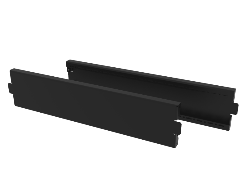 Элементы боковые цоколя 100 мм RS52 00.100 RAL7035 (2шт.) УЗОЛА UR12504100010