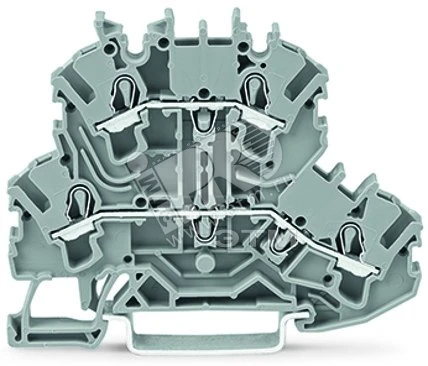 Клемма 2-уровневая (50шт) WAGO 2002-2201