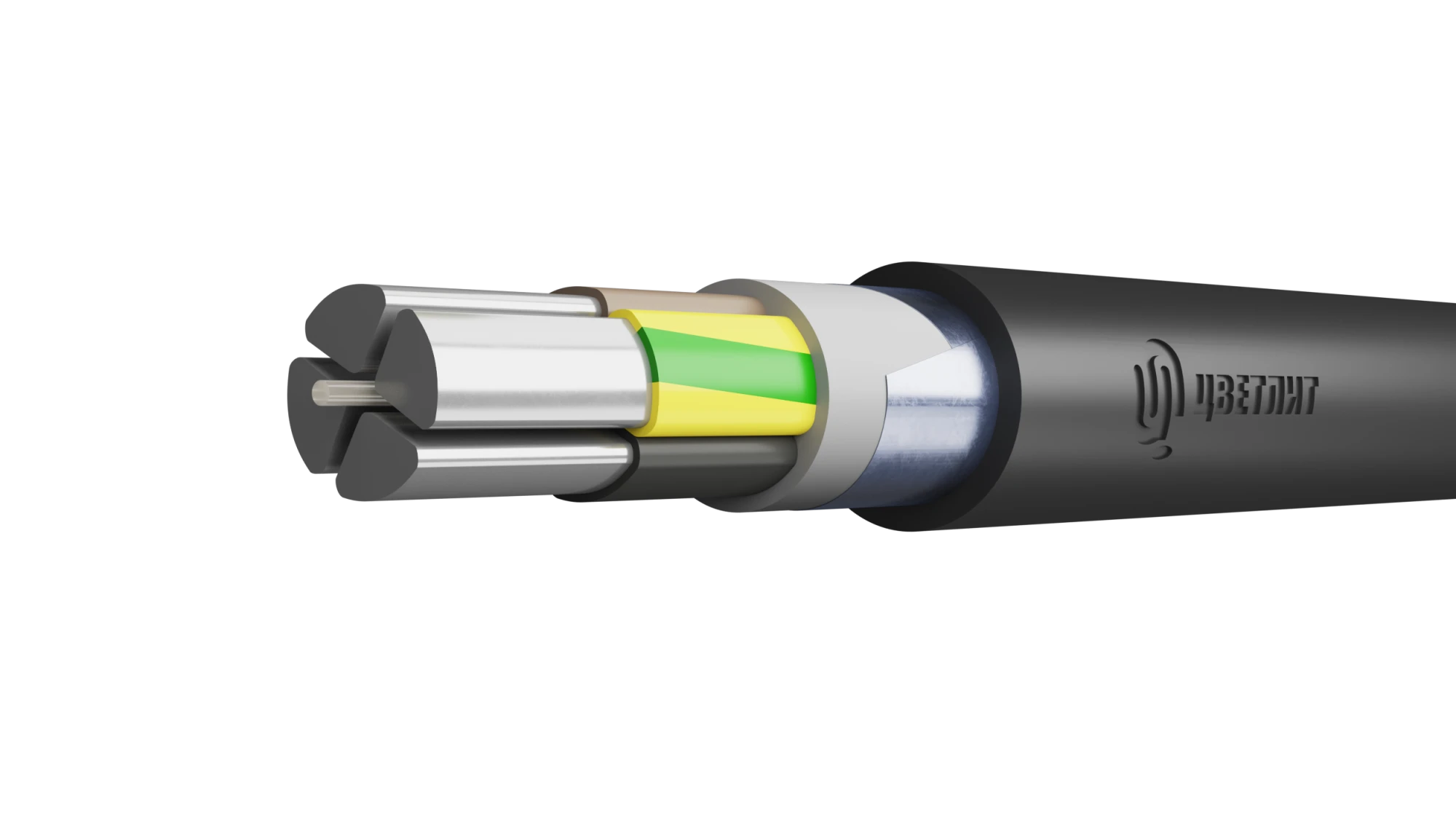 Кабель силовой АВБШвнг(А) 4Х120ос(N)-1 ТРТС Цветлит КЗ 00-00141931