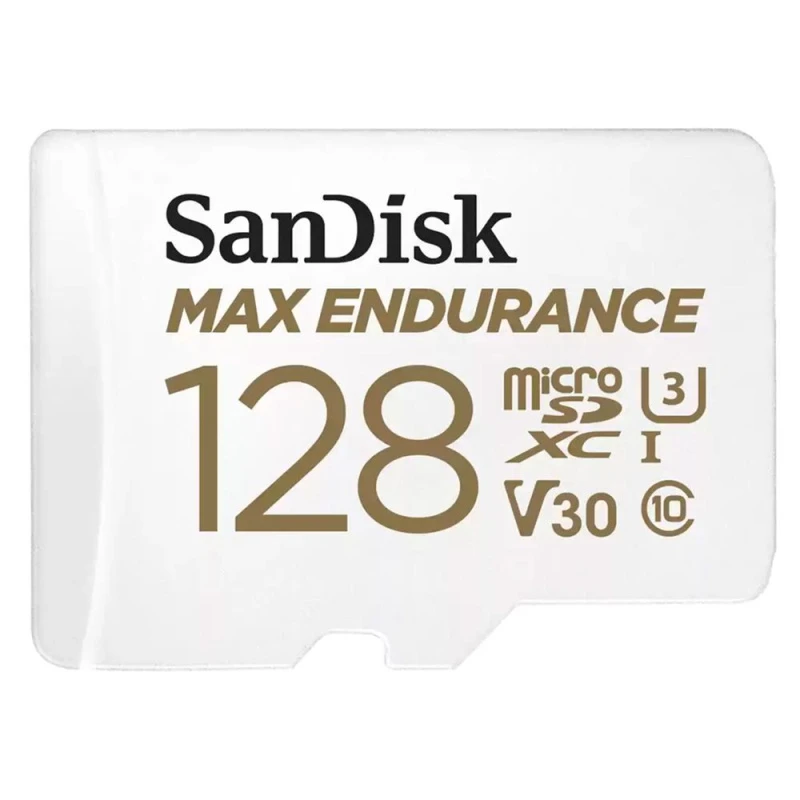 Карта памяти 128GB MicroSD MAX ENDURANCE V30, U3, SDXC, 100 МБ/с, Class 10 + адапер SD