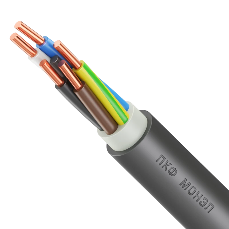 Кабель силовой ВВГнг(А)-LSLTx  5х6ок(N.PE)-0.660 ТРТС Монэл ПКФ МО30016