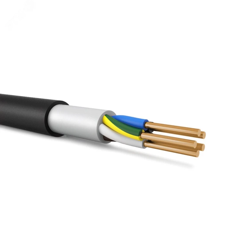 Кабель силовой ВВГнг(А)-LS 5х16ок(N, PE)-0.66 однопроволочный Энергокабель ЭИЗМ1001192