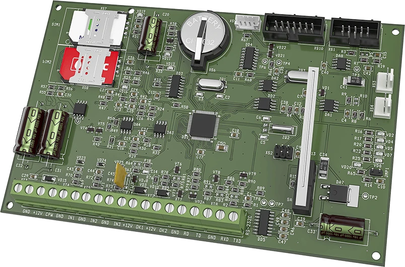 Панель контрольная Контакт GSM-5-RT3 для Болида Ритм 102450103