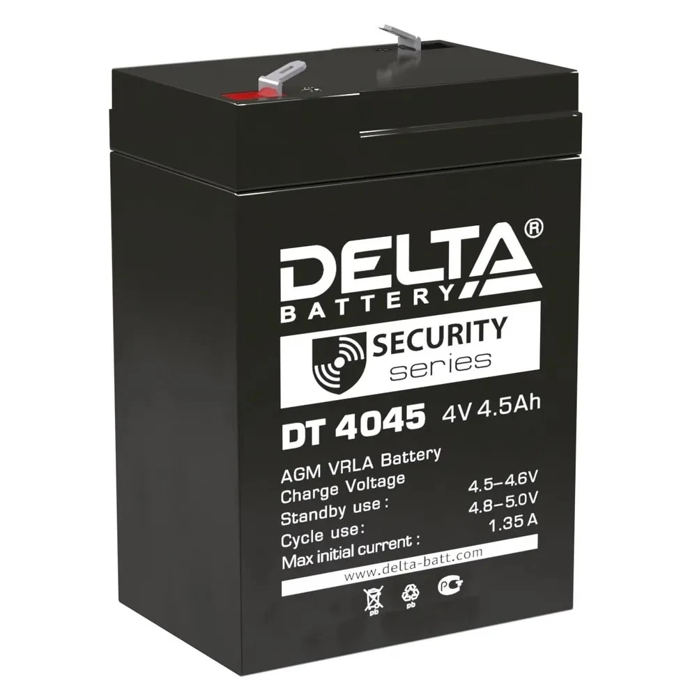 Аккумулятор DT 6В 2.8Ач Delta DT 6028