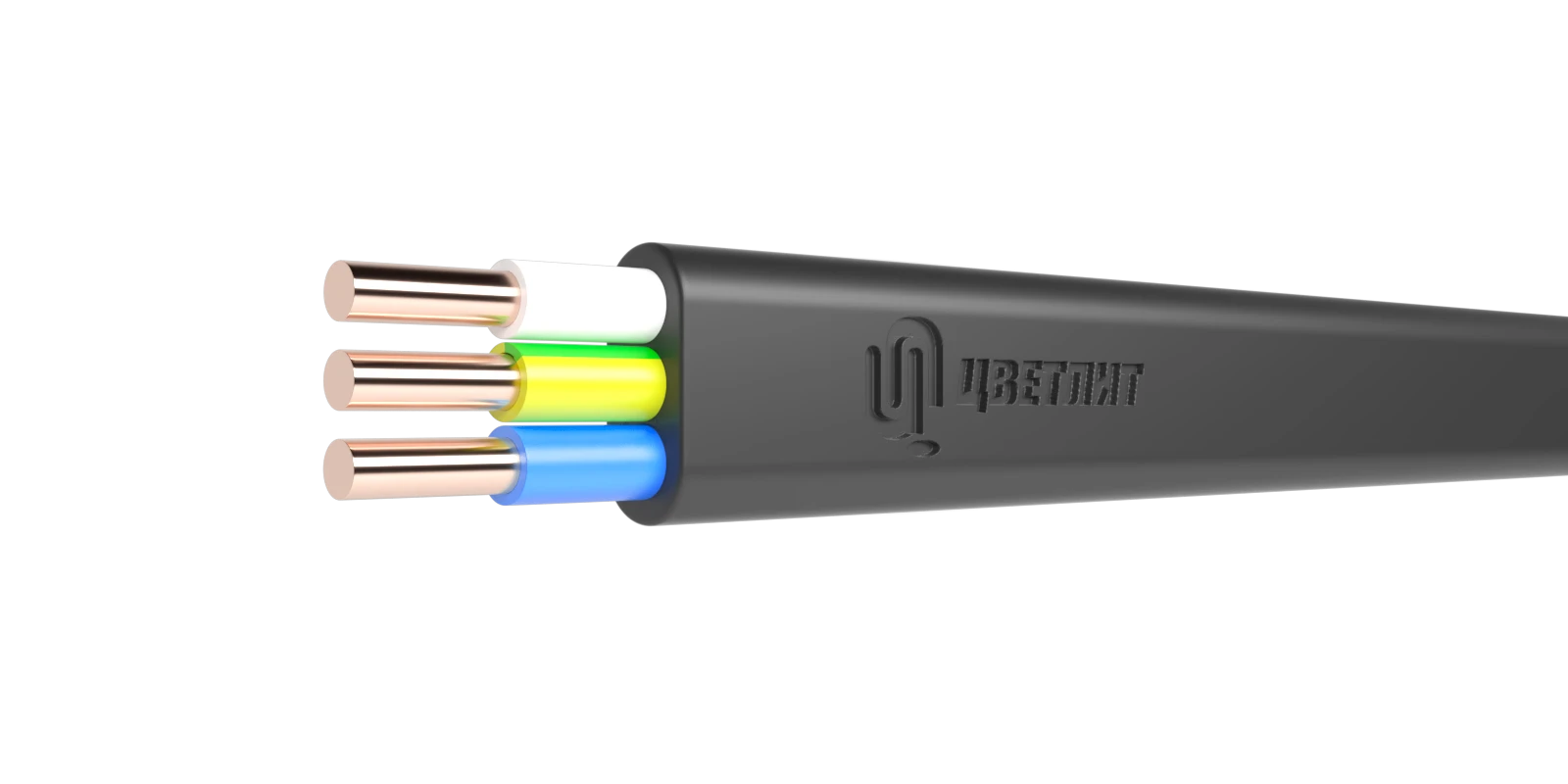 Кабель силовой ППГ-Пнг(A)-HF 3х1.5ок(N.PE)-0.66 ТРТС Цветлит КЗ 00-00140337