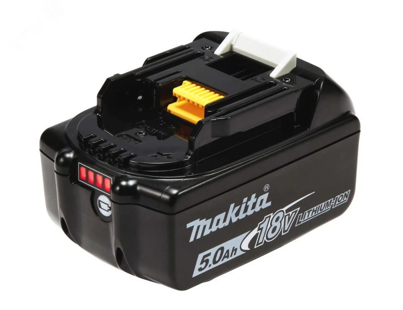 Аккумулятор BL1850B (LXT 18В, 5Ач, инд. заряда), полиэт.пакет, 1 шт. Makita 632G59-7