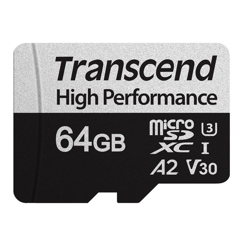 Карта памяти 64GB MicroSD 340S UHS I, SDXC, V30, U3, 160 МБ/с, Class 10