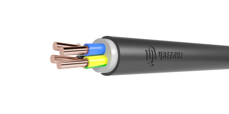 Кабель силовой ППГнг(A)-HF 4х2.5ок(N)-0.66 ТРТС Цветлит КЗ 00-00140574