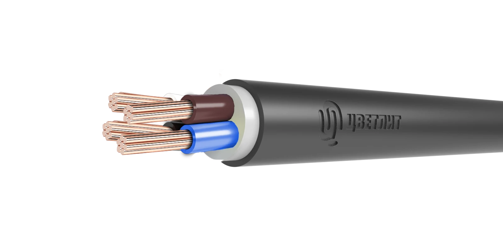 Кабель силовой ВВГнг(А)-LS 4х50мк(N)-0.66 ТРТС Цветлит КЗ 00-00140154