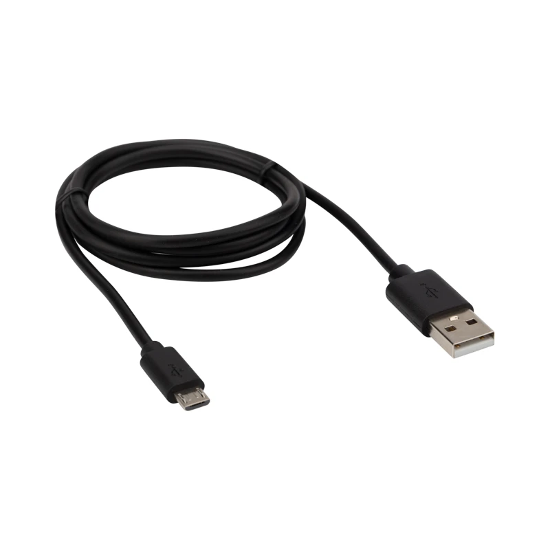 Кабель USB-micro USB, PVC, 1 м., черный REXANT 18-4268