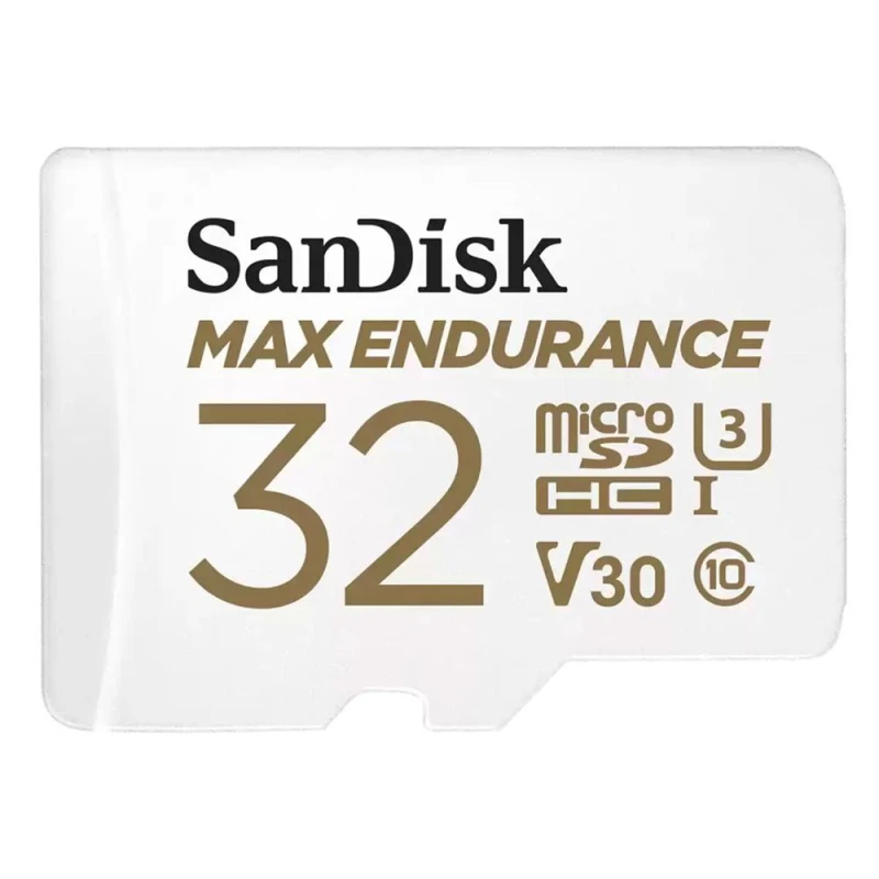 Карта памяти 32GB MicroSD MAX ENDURANCE V30, U3, SDXC, 100 МБ/с, Class 10 + адапер SD