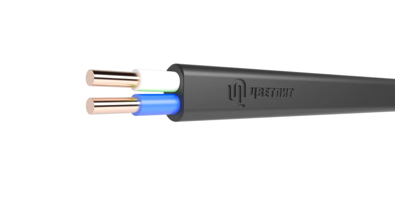 Кабель силовой ППГ-Пнг(A)-HF 2х1.5ок(N)-0.66 ТРТС бухта 100м Цветлит КЗ 00-00147281