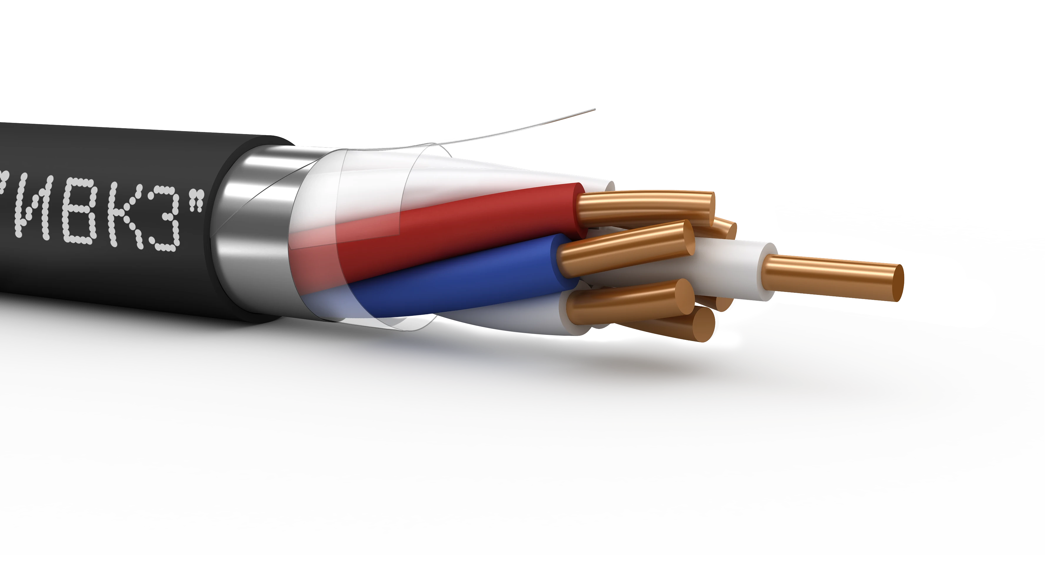 Кабель контрольный КВВГЭнг(А)-LS 7х1.5 ТРТС Ивановский кабельный завод 00-00020992