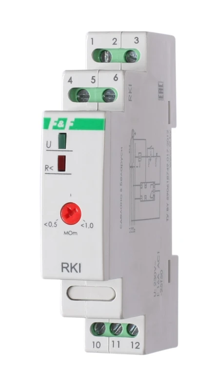 Реле контроля изоляции RKI Евроавтоматика F&F EA05.003.001
