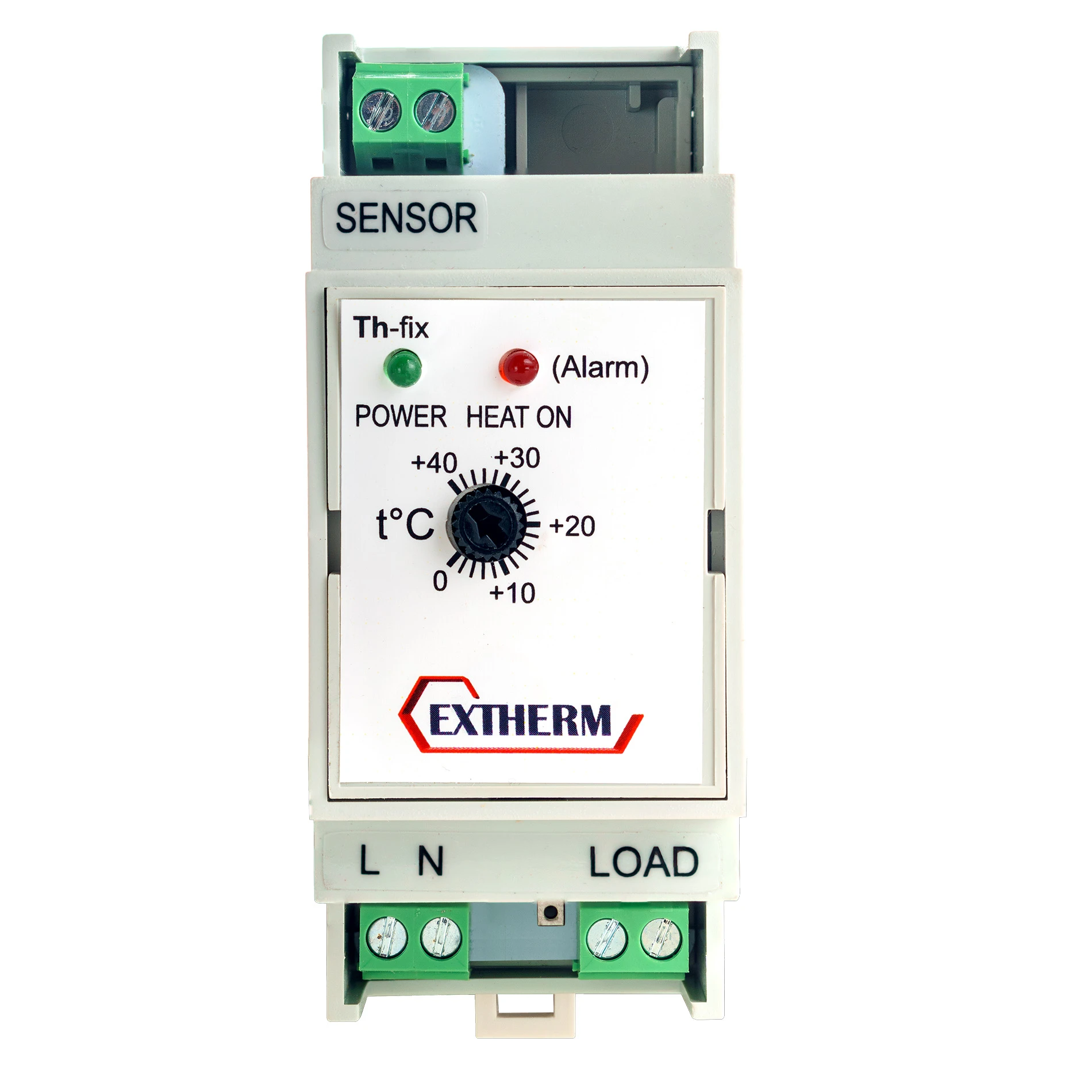 Термостат Th-fix с датчиком для управления системой электрообогрева на трубопроводах/резервуарах с фиксированным гистерезисом EXTHERM Extherm Th-fix