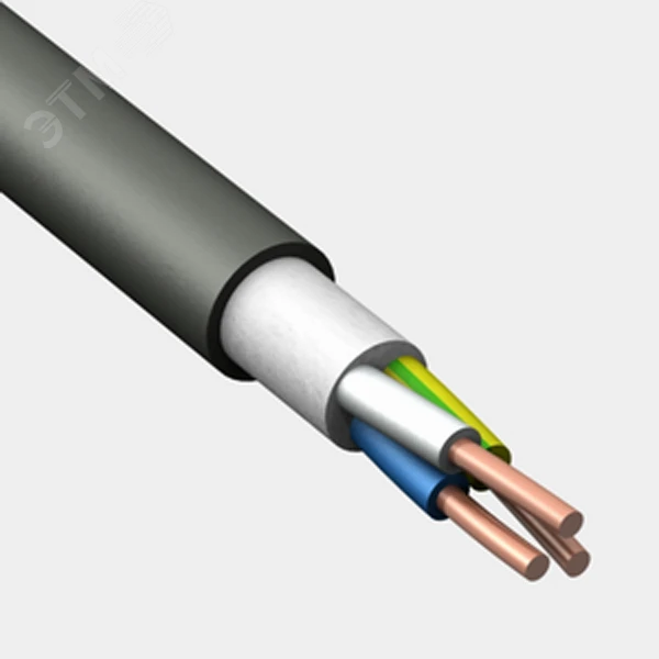 Кабель силовой ВВГнг(А)-LS 3х10 (N. PE) Конкорд 231