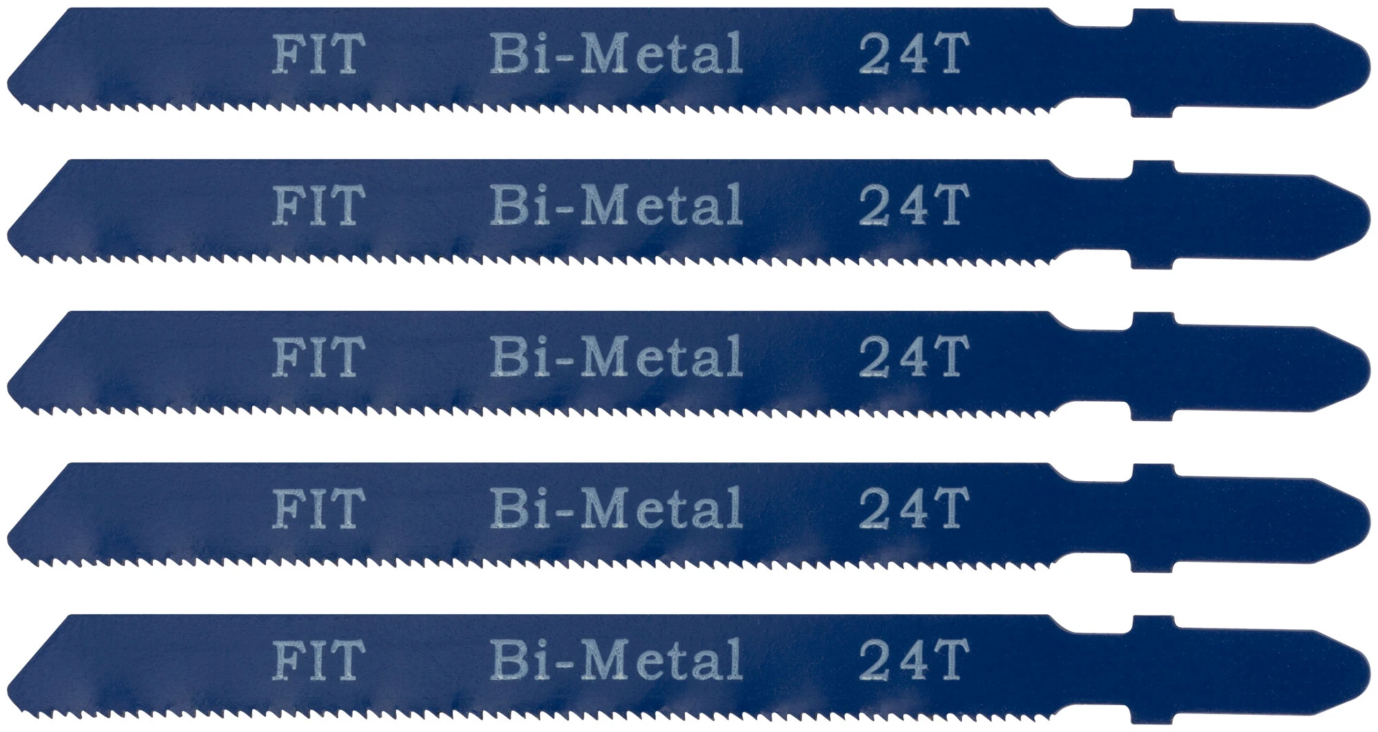 Полотна для э/лобзика по металлу Профи, европ.хвостовик, Bi-metal, 5 шт, 24 TPI (41120) FIT