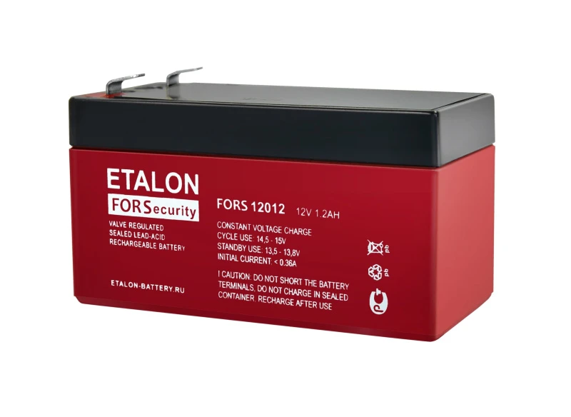 Аккумулятор 12В 1,2Ач Etalon battery 200-12/012S