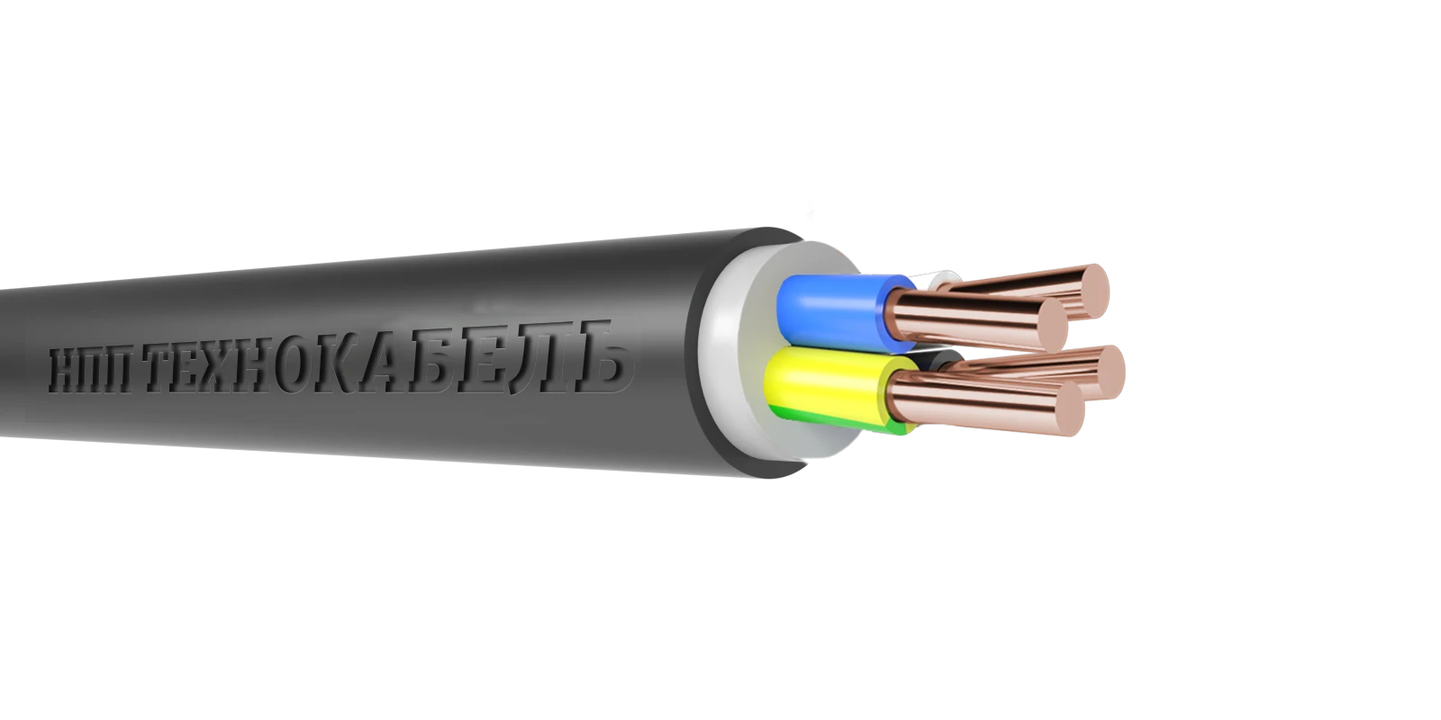 Кабель силовой ВВГнг(А)-LS 4Х2.5 ок(N)-0.660 ТРТС Технокабель НПП 00-00148503